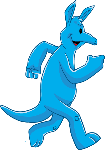 Aardvark Running
